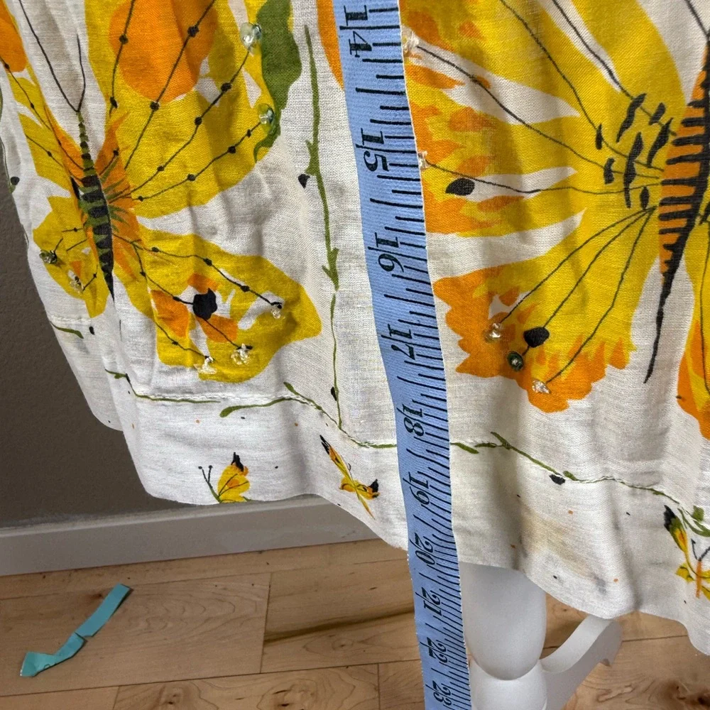 Butterfly‎ Print Vintage Apron